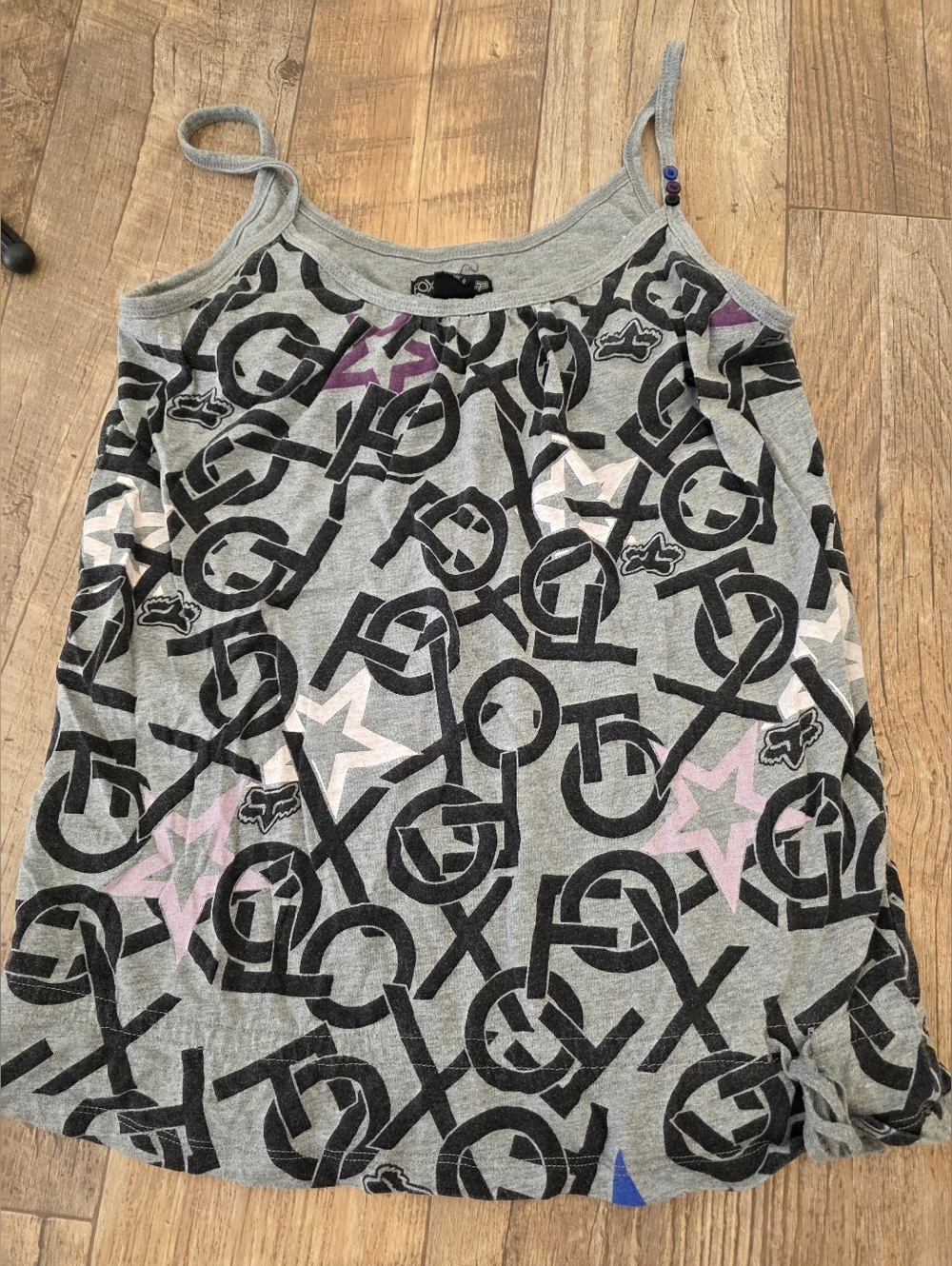 Vintage Y2k Fox Racing Tank Sz Small